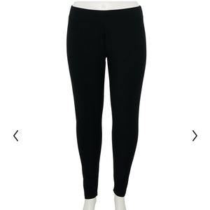NWT Sonoma Plus Size Leggings - Black (2)